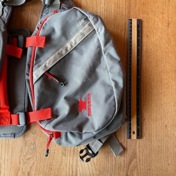 Mountainsmith K9 Pack Dog Backpack Carrier Vest Size Medium Grey & Orange Hiking - Picture 5 of 9